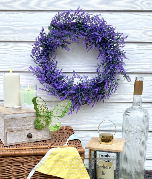 Everlasting Bouquets - Floral Wreath - Lavender Dream